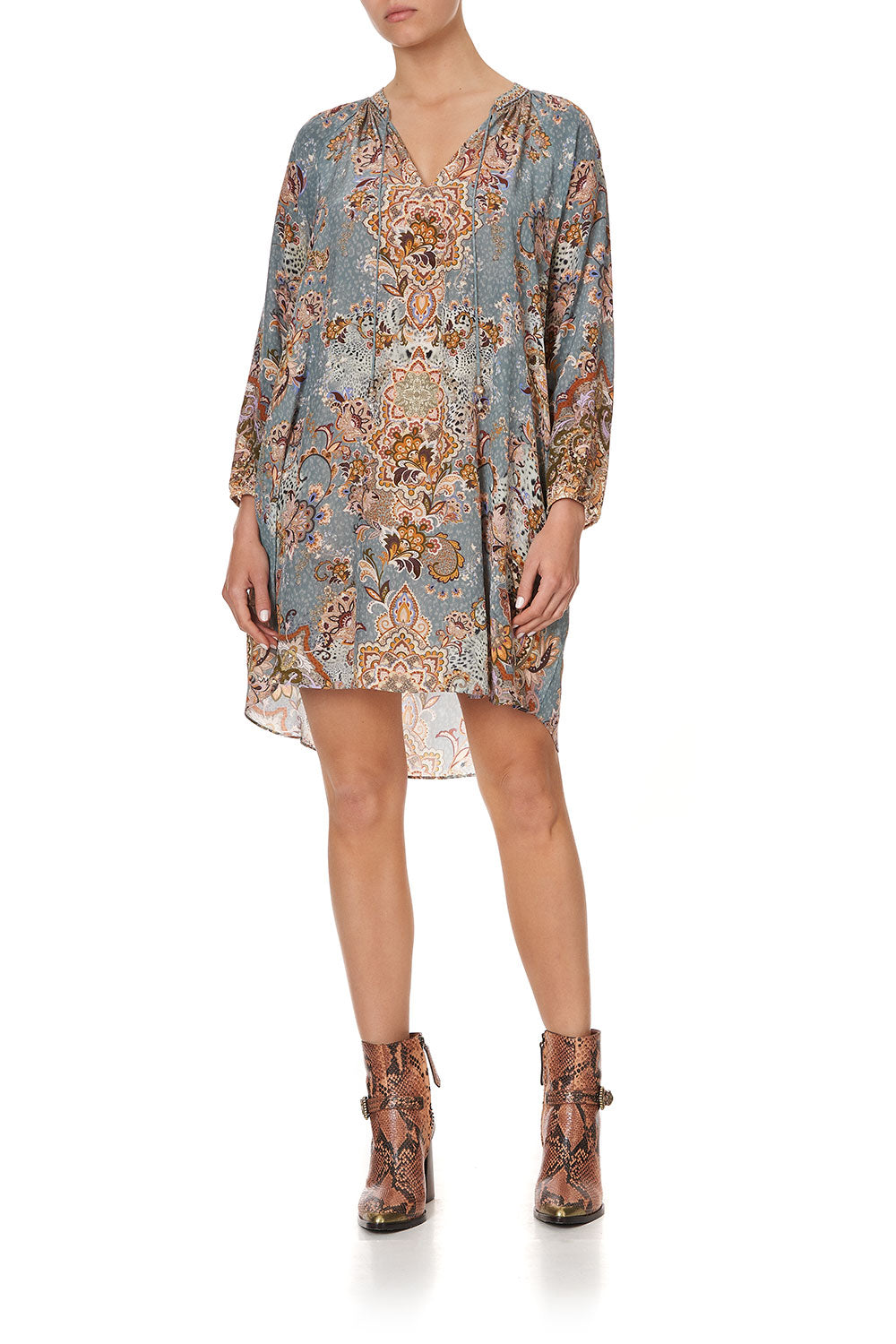 RAGLAN SLEEVE TUNIC DRESS LE PALAIS DU ZAHIR