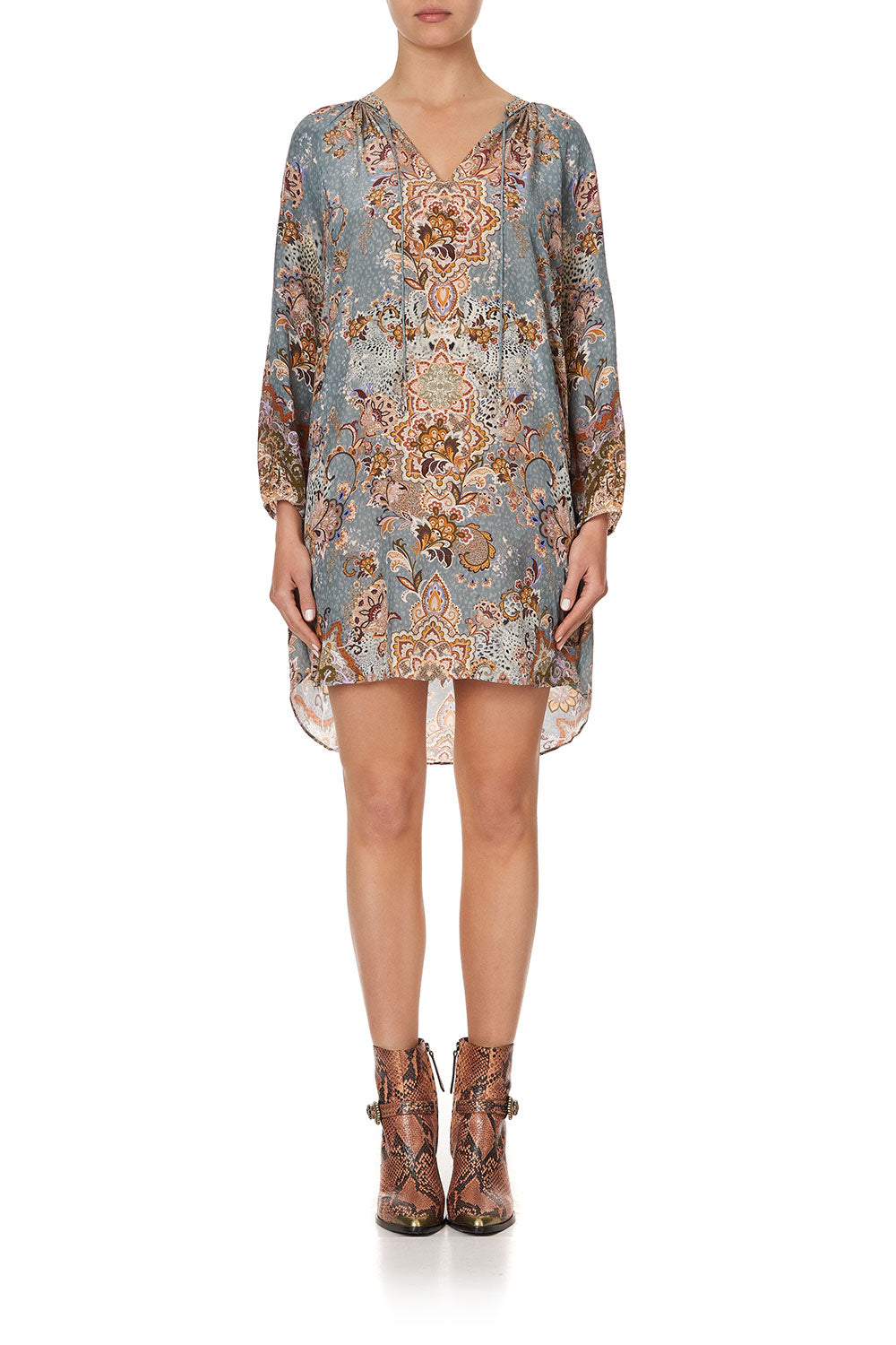 RAGLAN SLEEVE TUNIC DRESS LE PALAIS DU ZAHIR