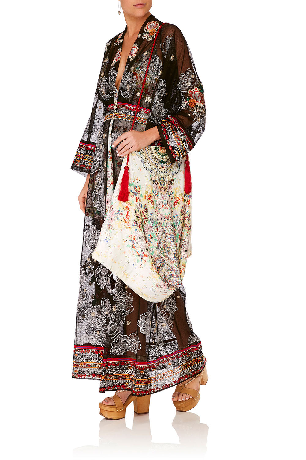 CAMILLA SCARF CLUTCH TIME AFTER TIME