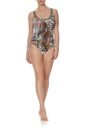 RUCHED ONE PIECE COSMIC CONFLICT