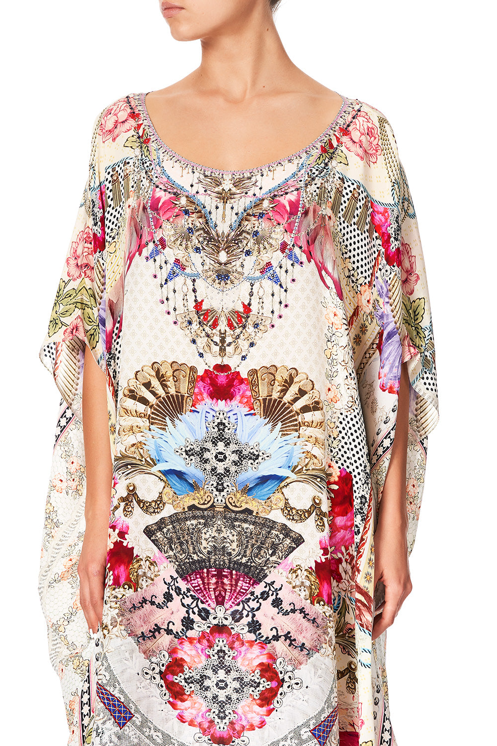 ROUND NECK KAFTAN MONTMARTRE HEART