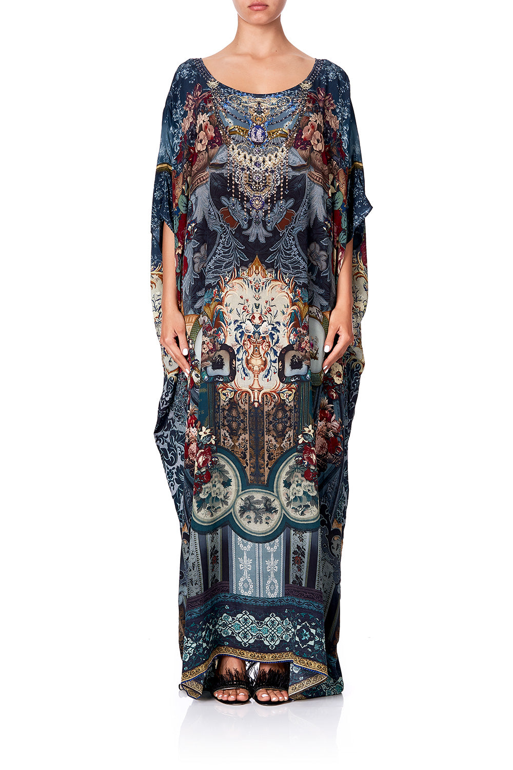 ROUND NECK KAFTAN HOTEL BOHEME