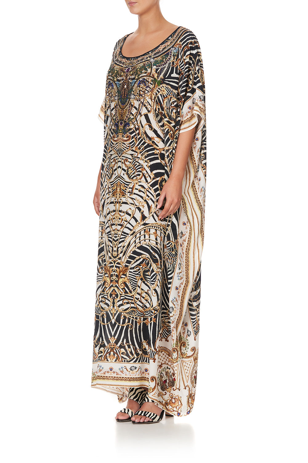 ROUND NECK KAFTAN NIGHT WAITING FOR DAY