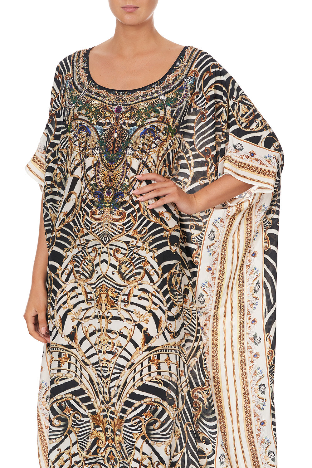 ROUND NECK KAFTAN NIGHT WAITING FOR DAY