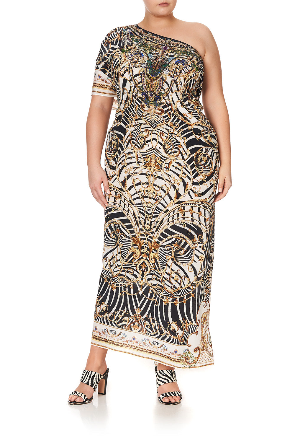 ROUND NECK KAFTAN NIGHT WAITING FOR DAY