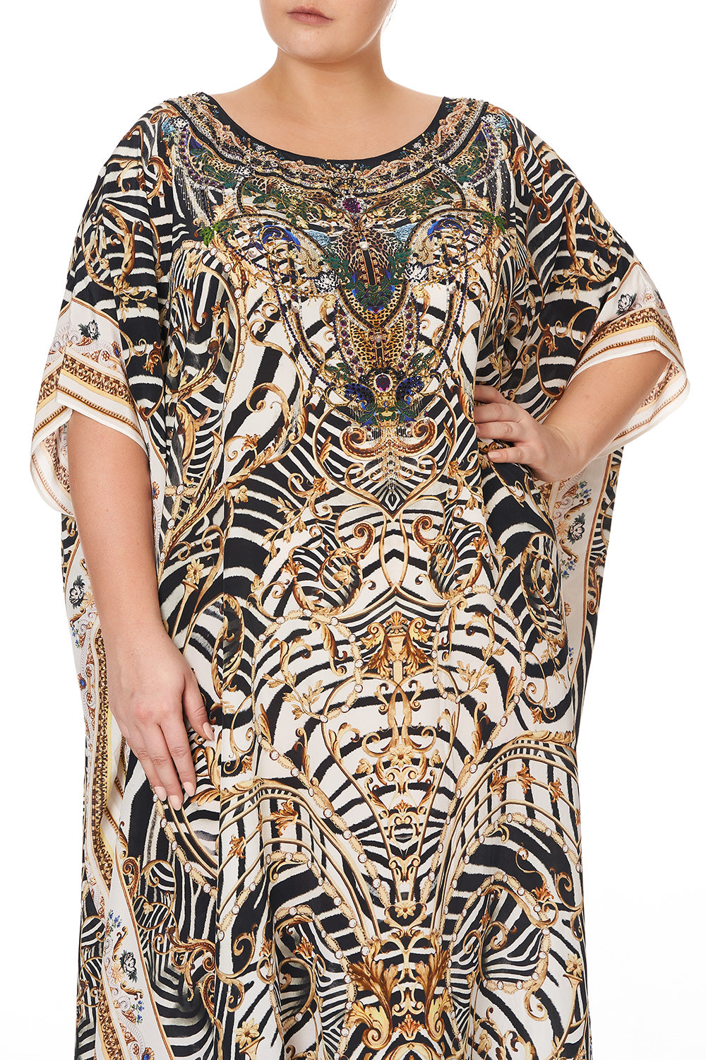 ROUND NECK KAFTAN NIGHT WAITING FOR DAY