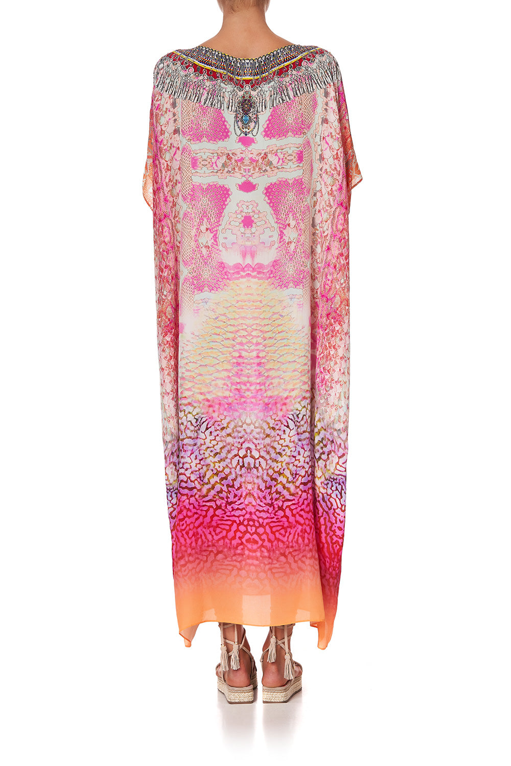 ROUND NECK KAFTAN SERPENTINE DREAMS