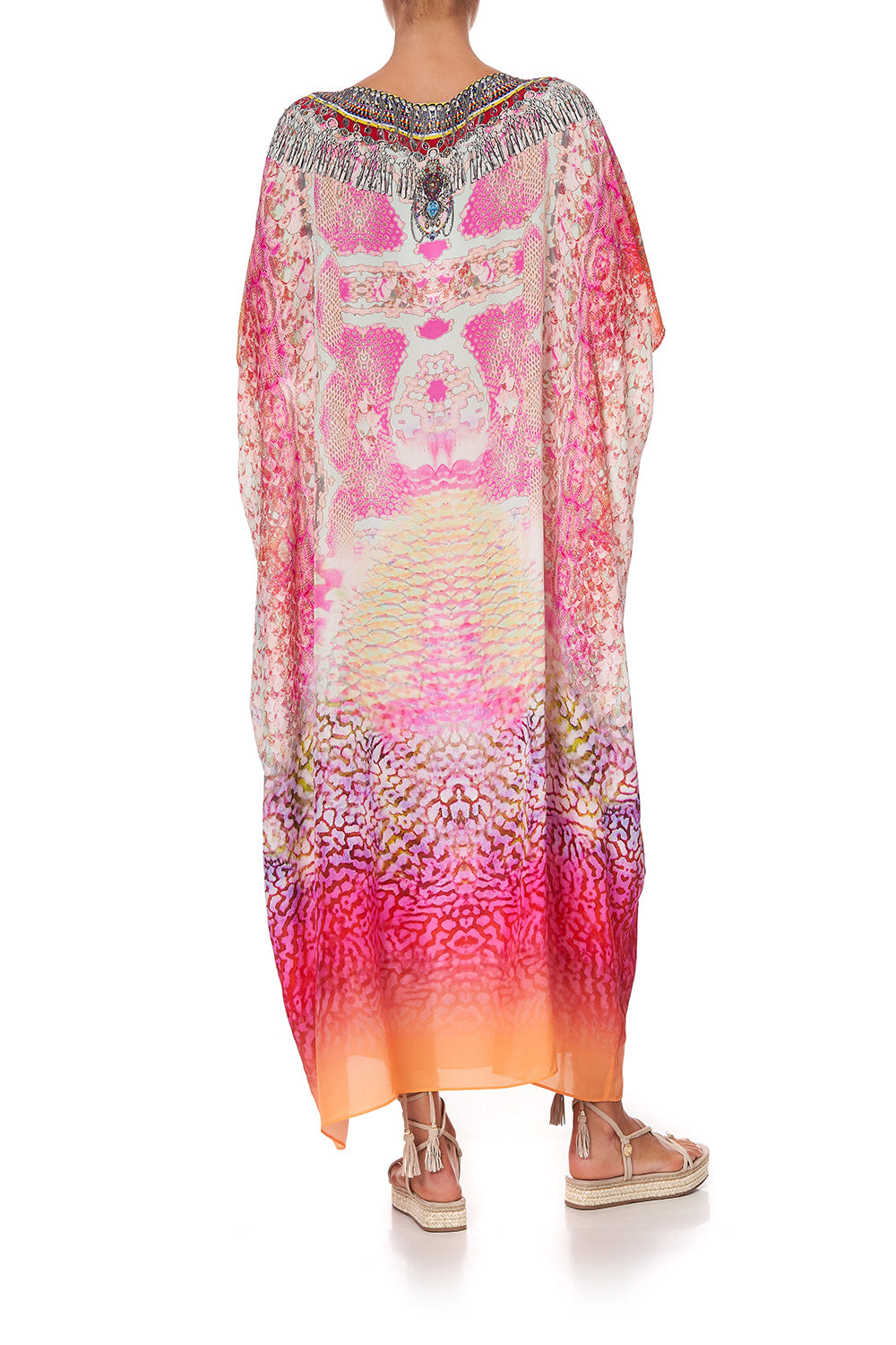 ROUND NECK KAFTAN SERPENTINE DREAMS