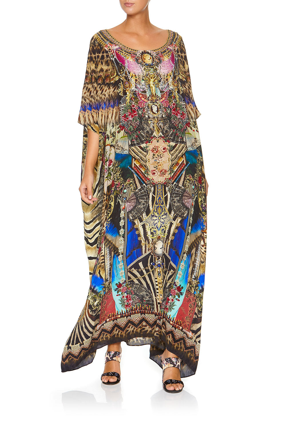 ROUND NECK KAFTAN STRONGER TOGETHER