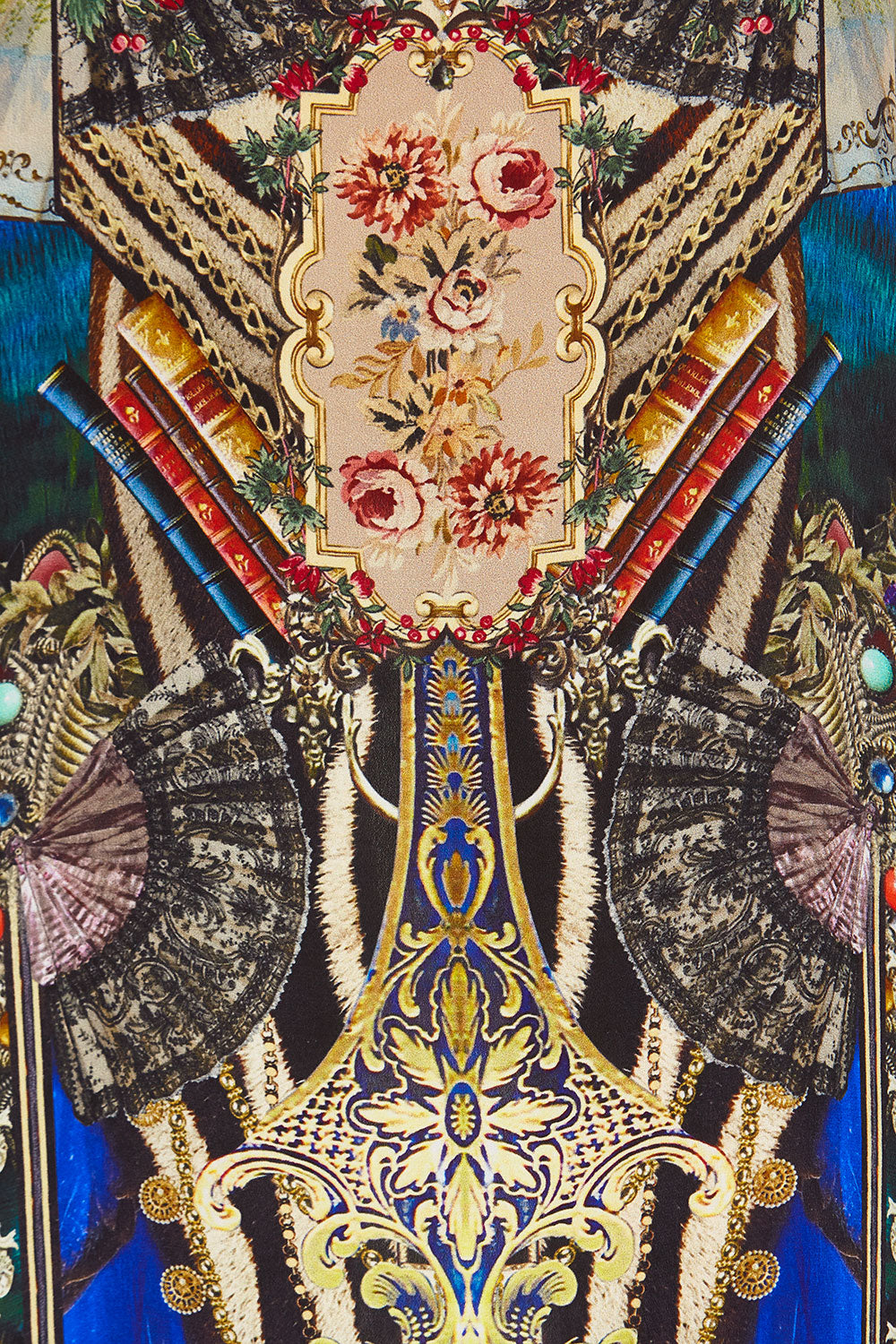 ROUND NECK KAFTAN STRONGER TOGETHER