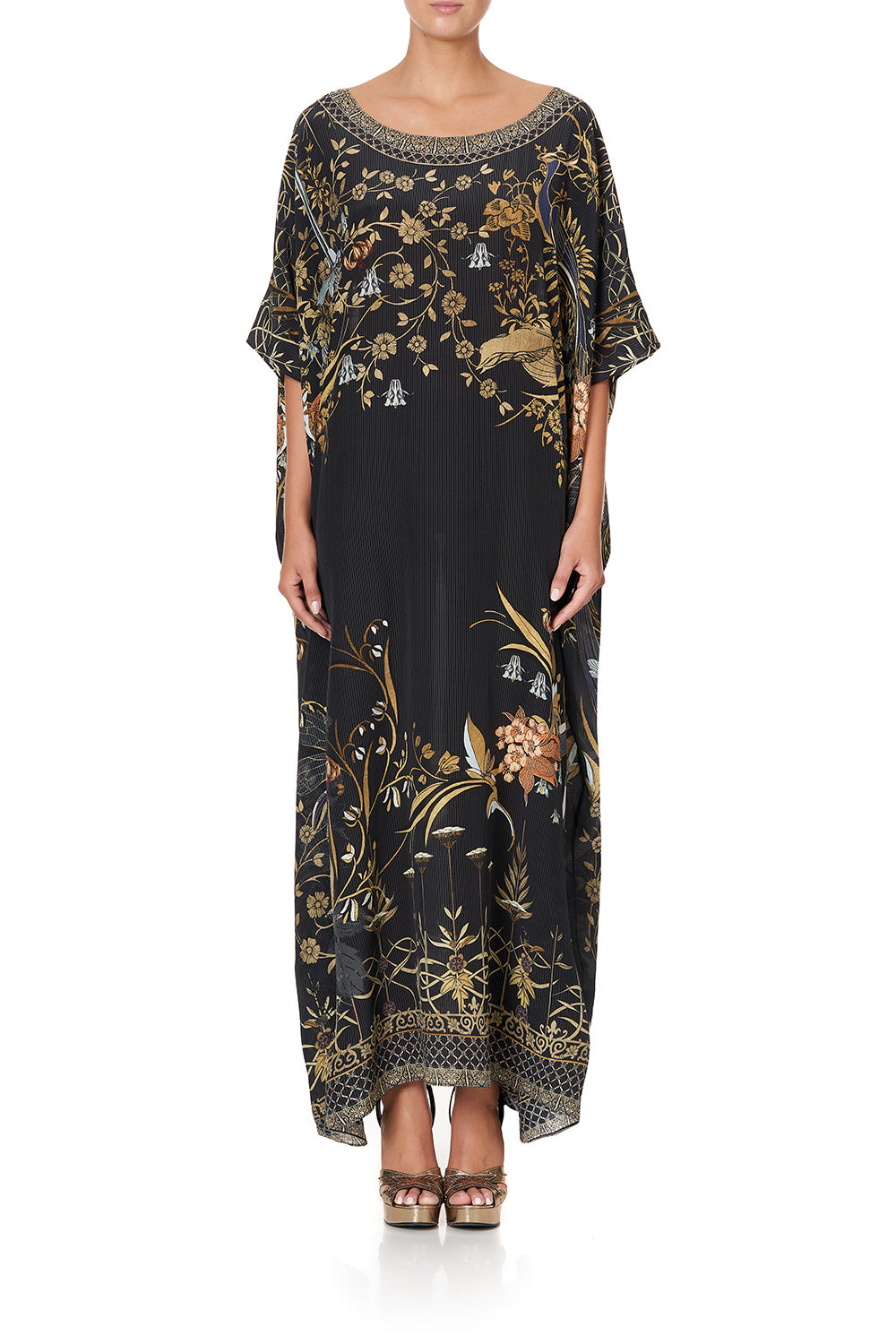 ROUND NECK KAFTAN THE JEWELLED ARROW