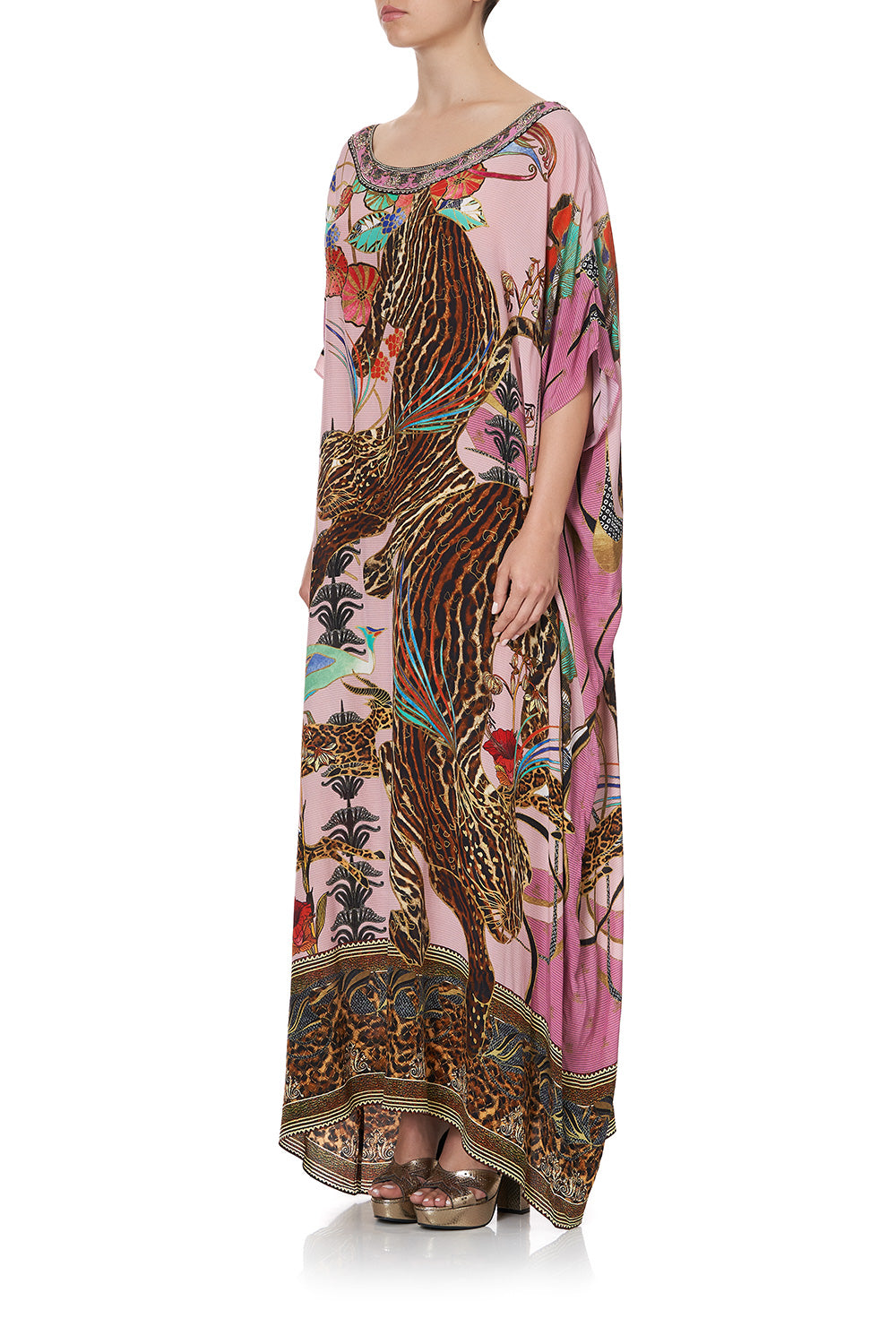 ROUND NECK KAFTAN ZIBA ZIBA