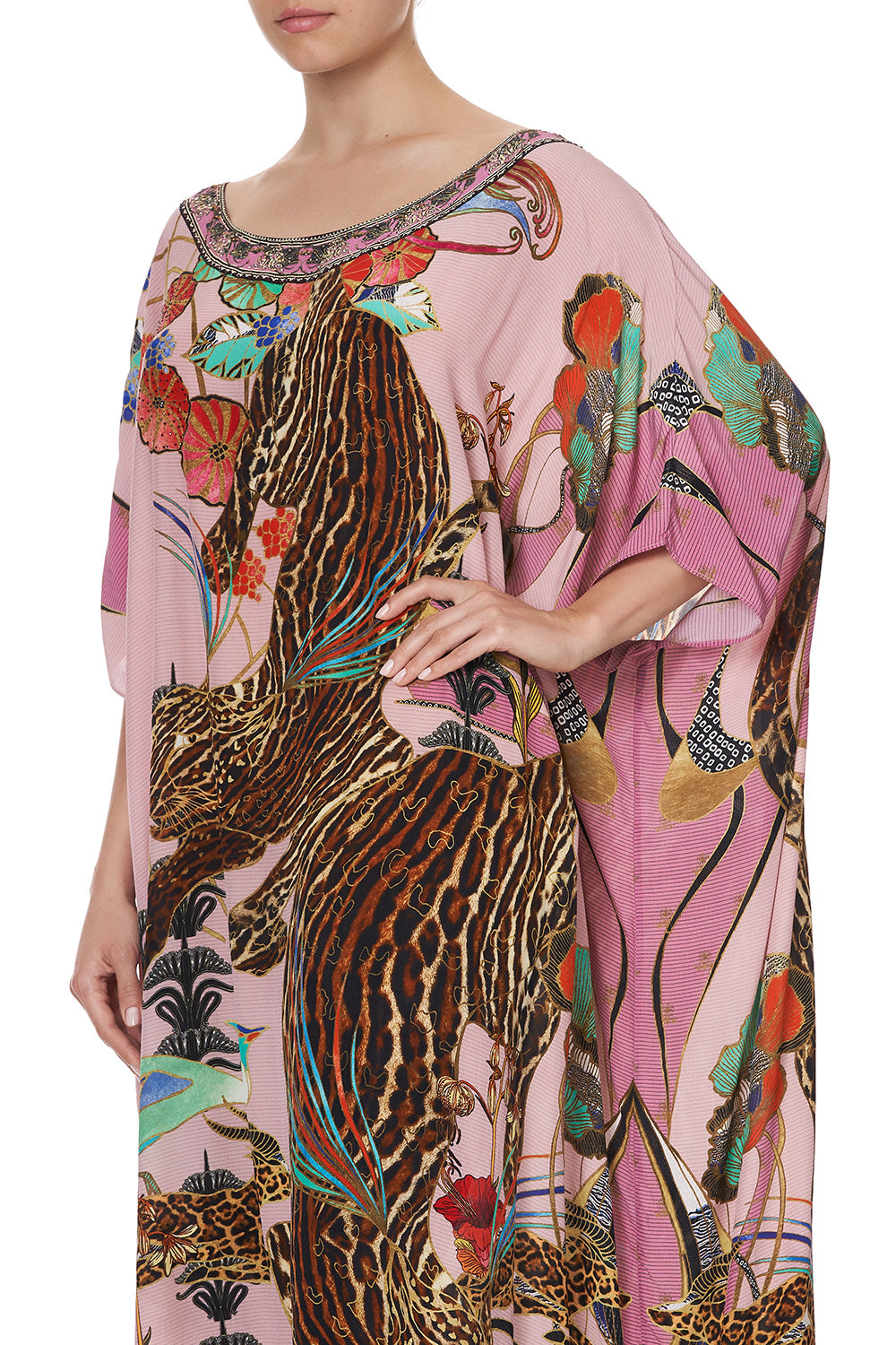 ROUND NECK KAFTAN ZIBA ZIBA