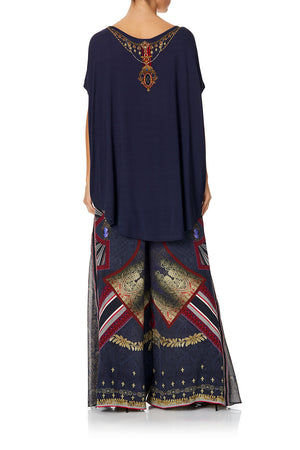 HIGH WAISTED TROUSER WITH GODET THIS CHARMING WOMAN
