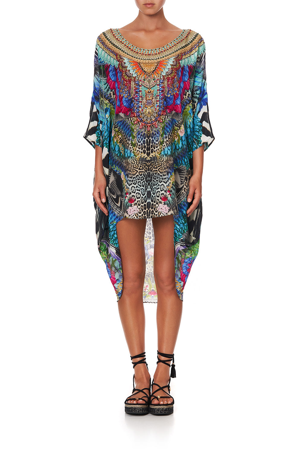 SCOOP BACK HEM DRESS CAFE NAIROBI