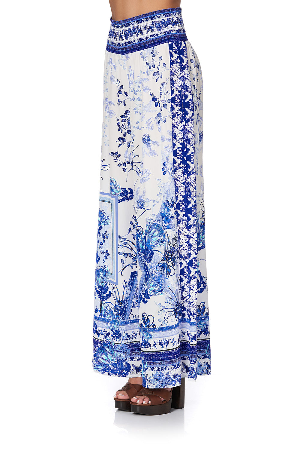 SHIRRED WAIST PANT CARDS FROM THE COAST