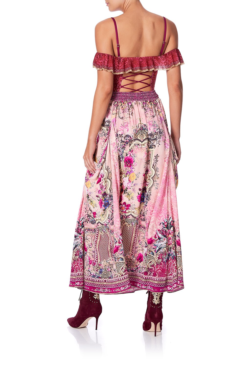 OFF THE SHOULDER ONE PIECE PALAIS ROUGE