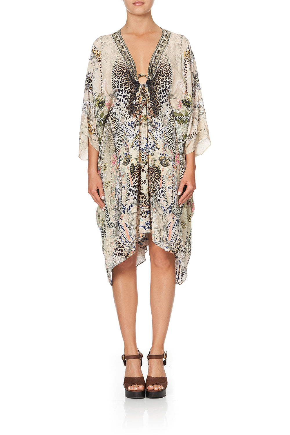 SHORT KAFTAN WITH HARDWARE FOREVER FOREVER