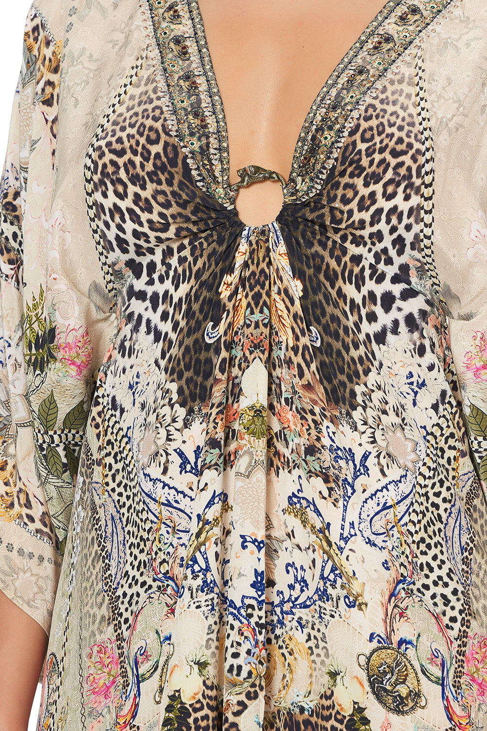 SHORT KAFTAN WITH HARDWARE FOREVER FOREVER