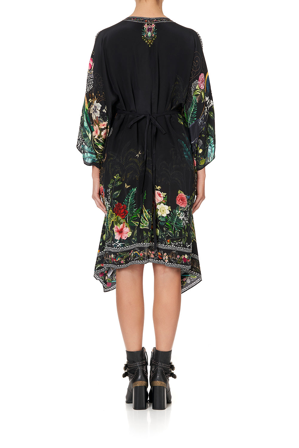 SHORT KAFTAN WITH HARDWARE RAISED WITH WOLVES