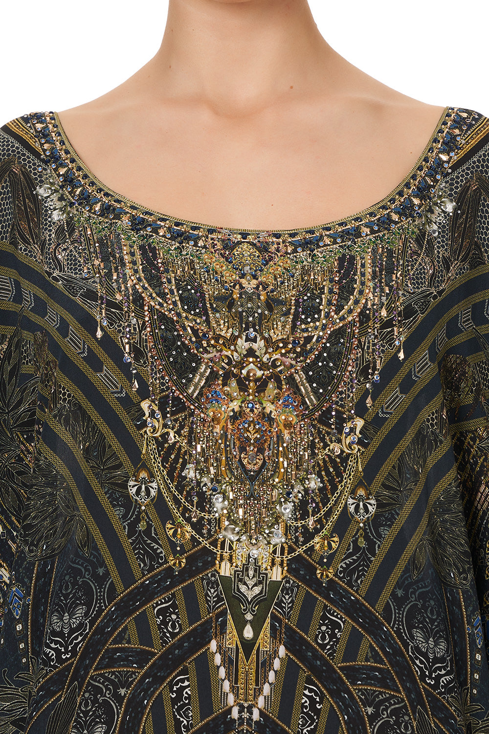 SHORT ROUND NECK KAFTAN GREAT SCOTT