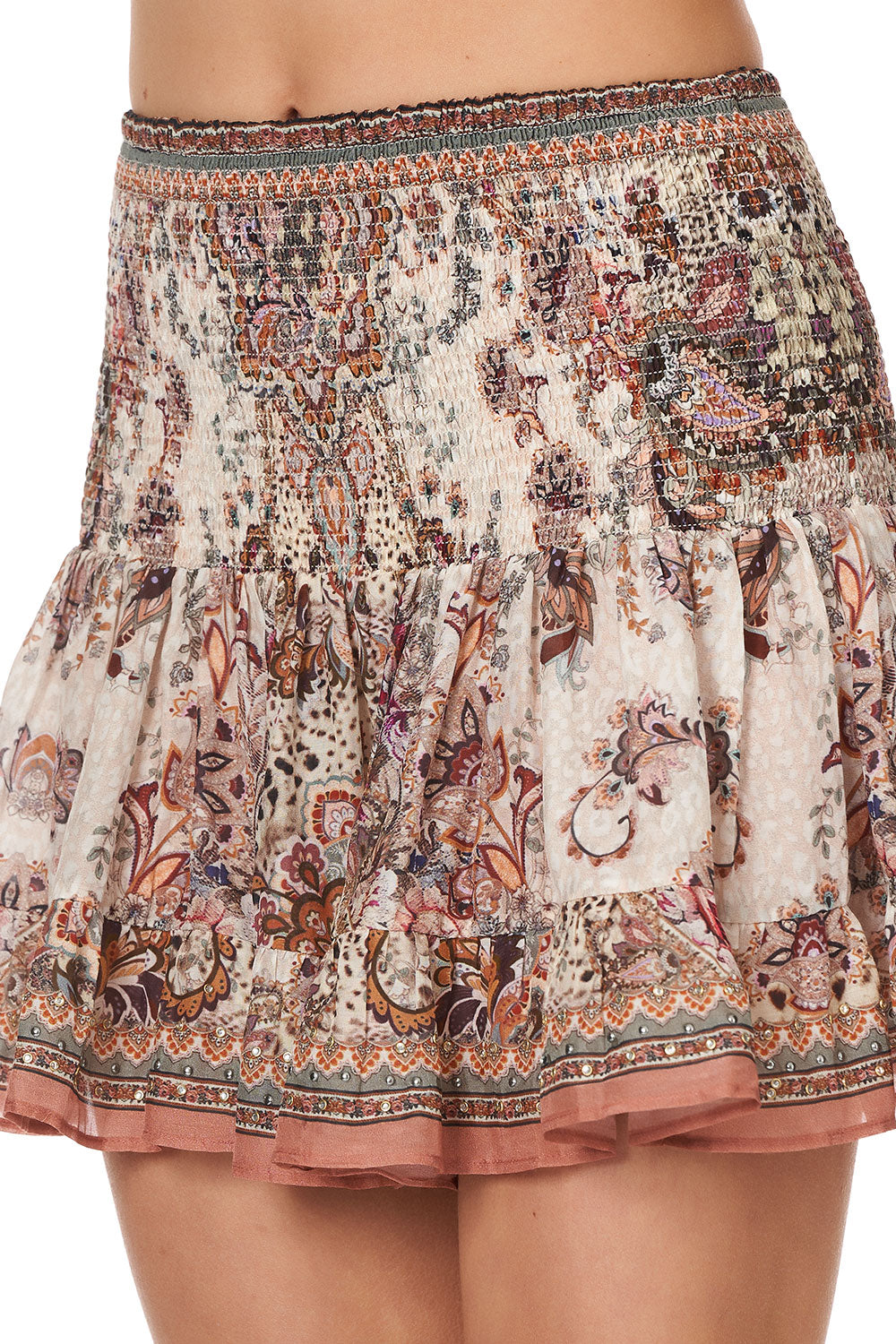 SHORT SHIRRED SKIRT TALES OF TALITHA