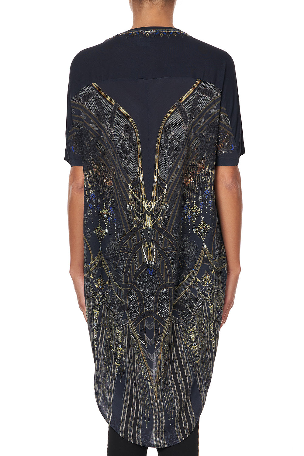 SILK BACK CREW NECK TEE GREAT SCOTT