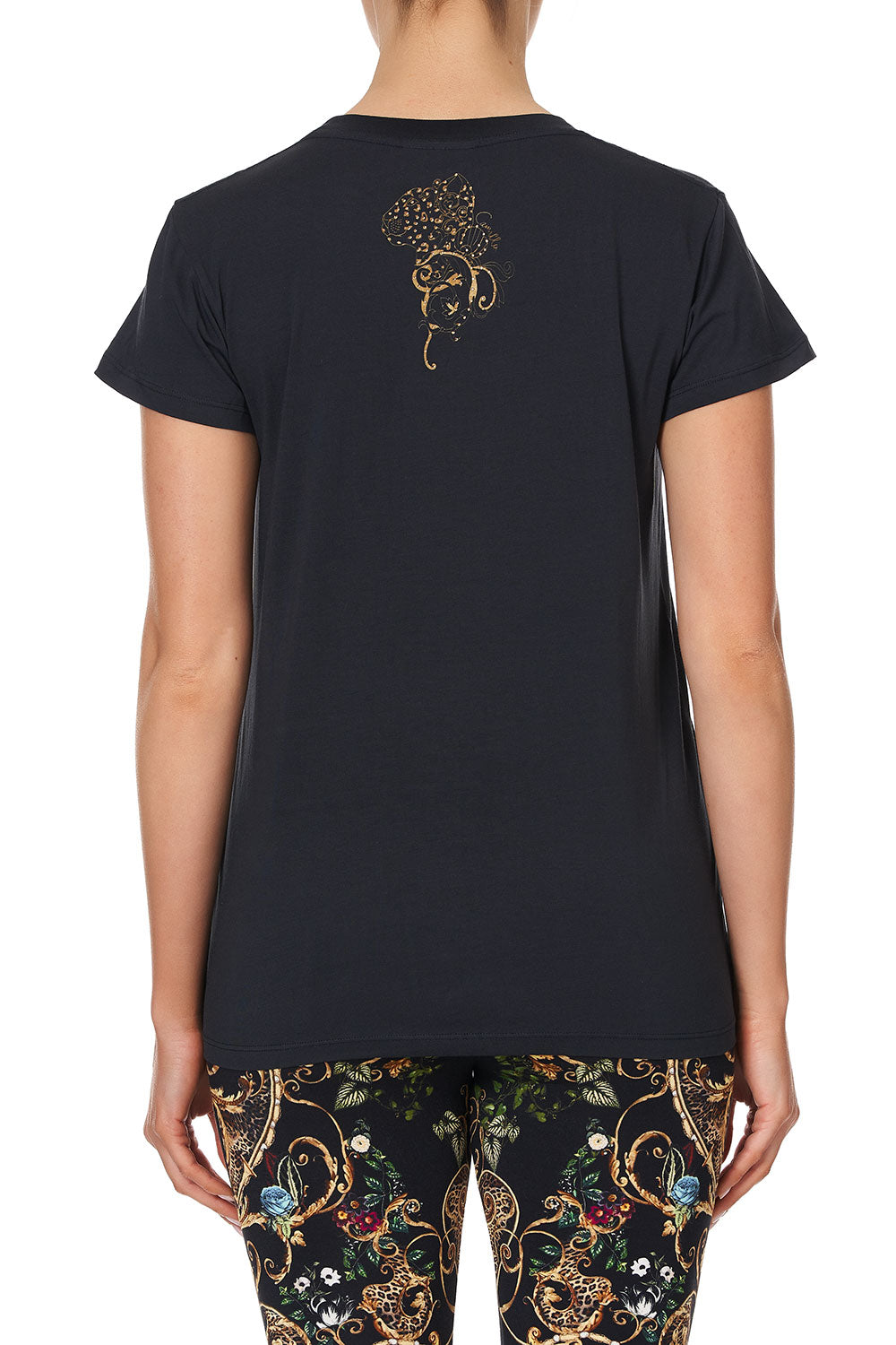 SLIM FIT  ROUND NECK T-SHIRT STUDIO 54