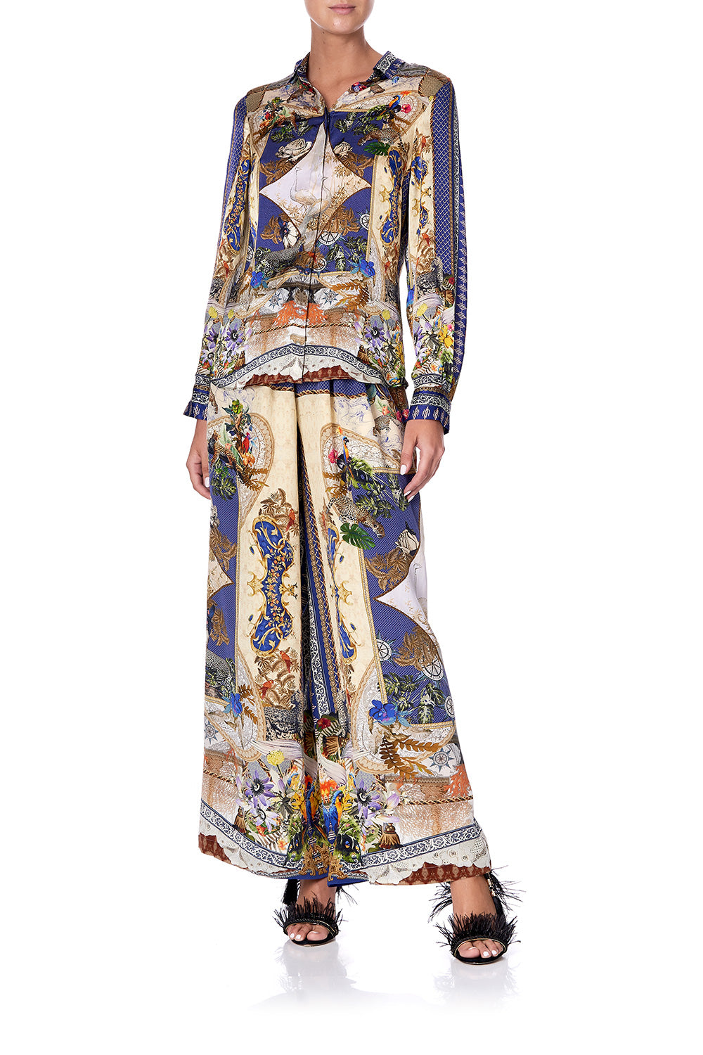 SLIM FIT LONG SLEEVE SHIRT MUSE NOVELS