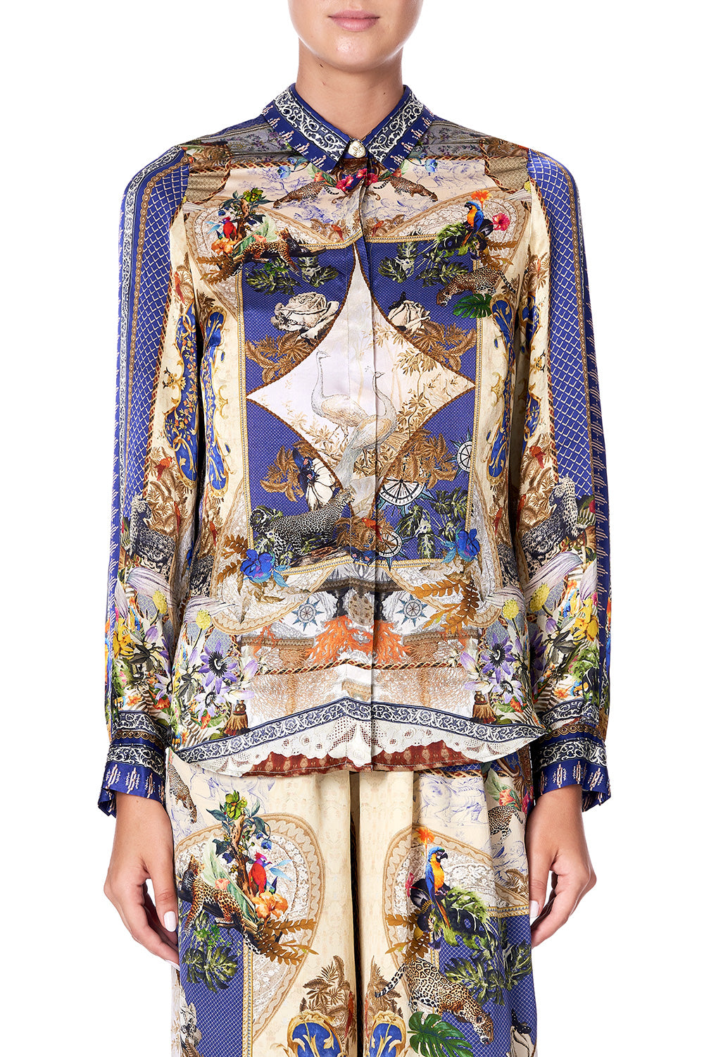 SLIM FIT LONG SLEEVE SHIRT MUSE NOVELS