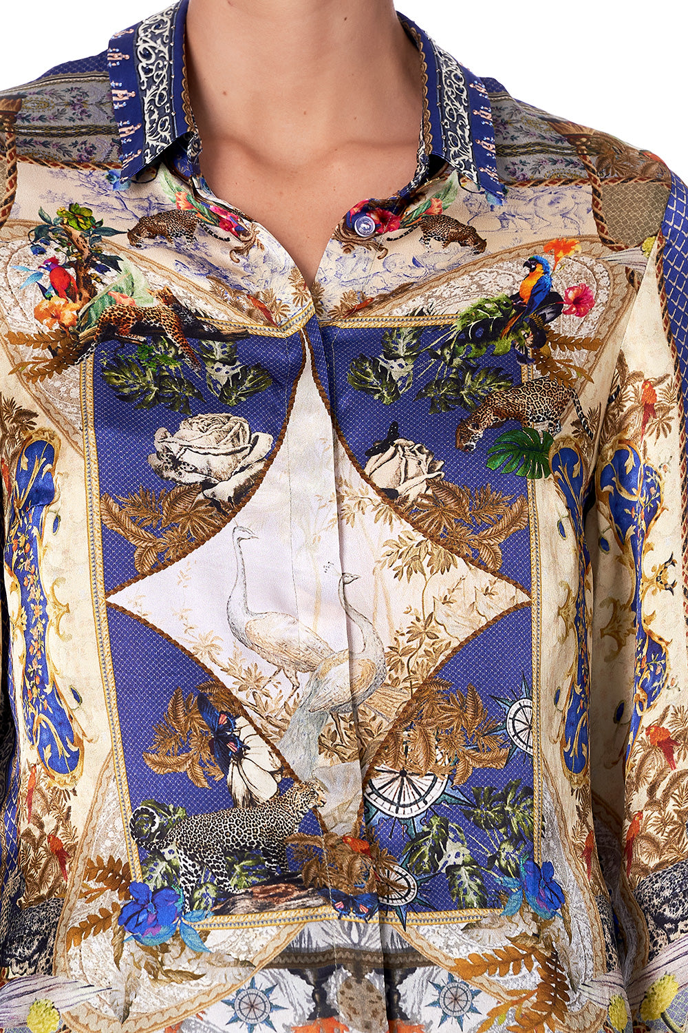 SLIM FIT LONG SLEEVE SHIRT MUSE NOVELS