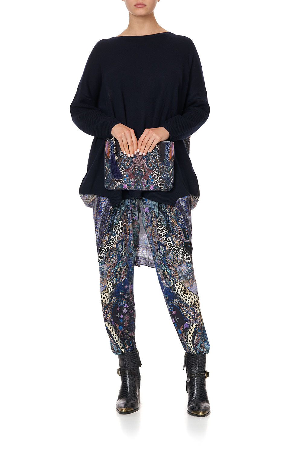 SMALL CANVAS CLUTCH FESTIVAL EXPRESS