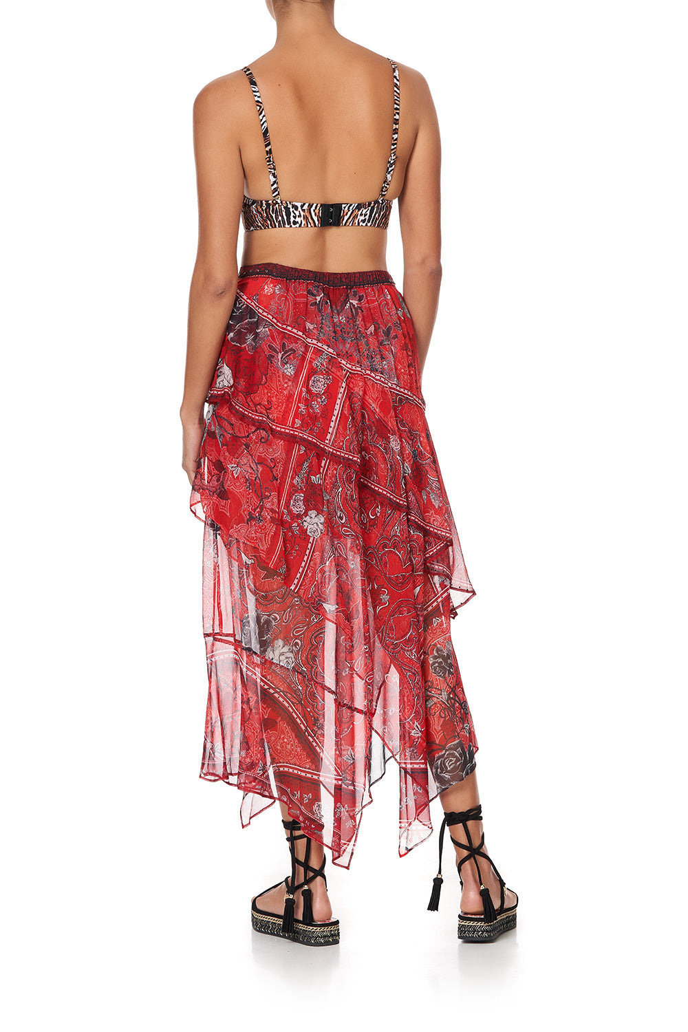 SOFT BRA WITH BACK CLIP PIRATE PUNK