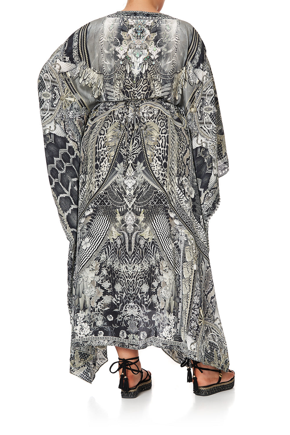 SPLIT SLEEVE KAFTAN WITH HARDWARE ONE TRIBE