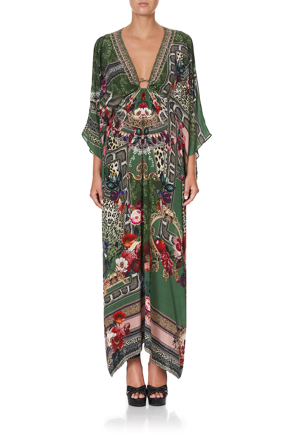 SPLIT SLEEVE KAFTAN WITH HARDWARE TALES OF TIME