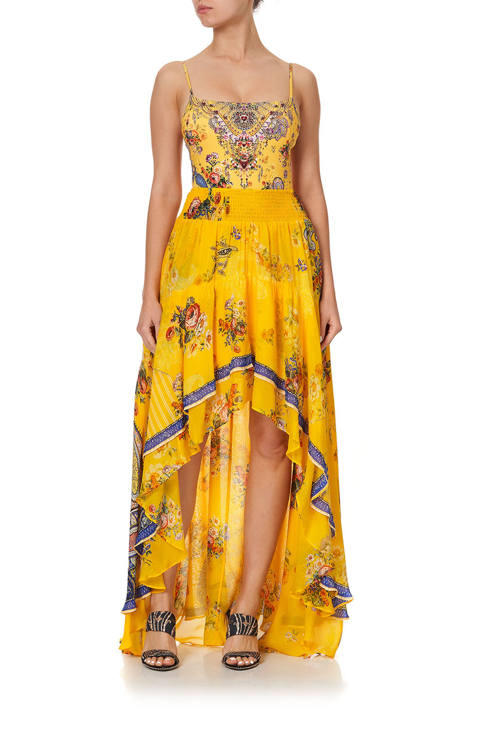 STRAIGHT NECK HIGH LEG ONE PIECE OWN MUSE