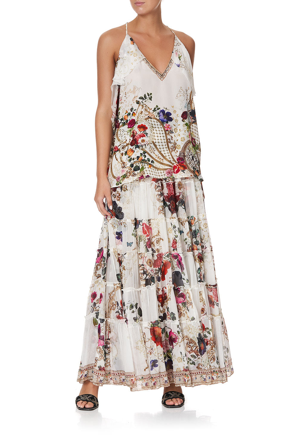 STRAP TOP WITH RUFFLE FAIRY GODMOTHER