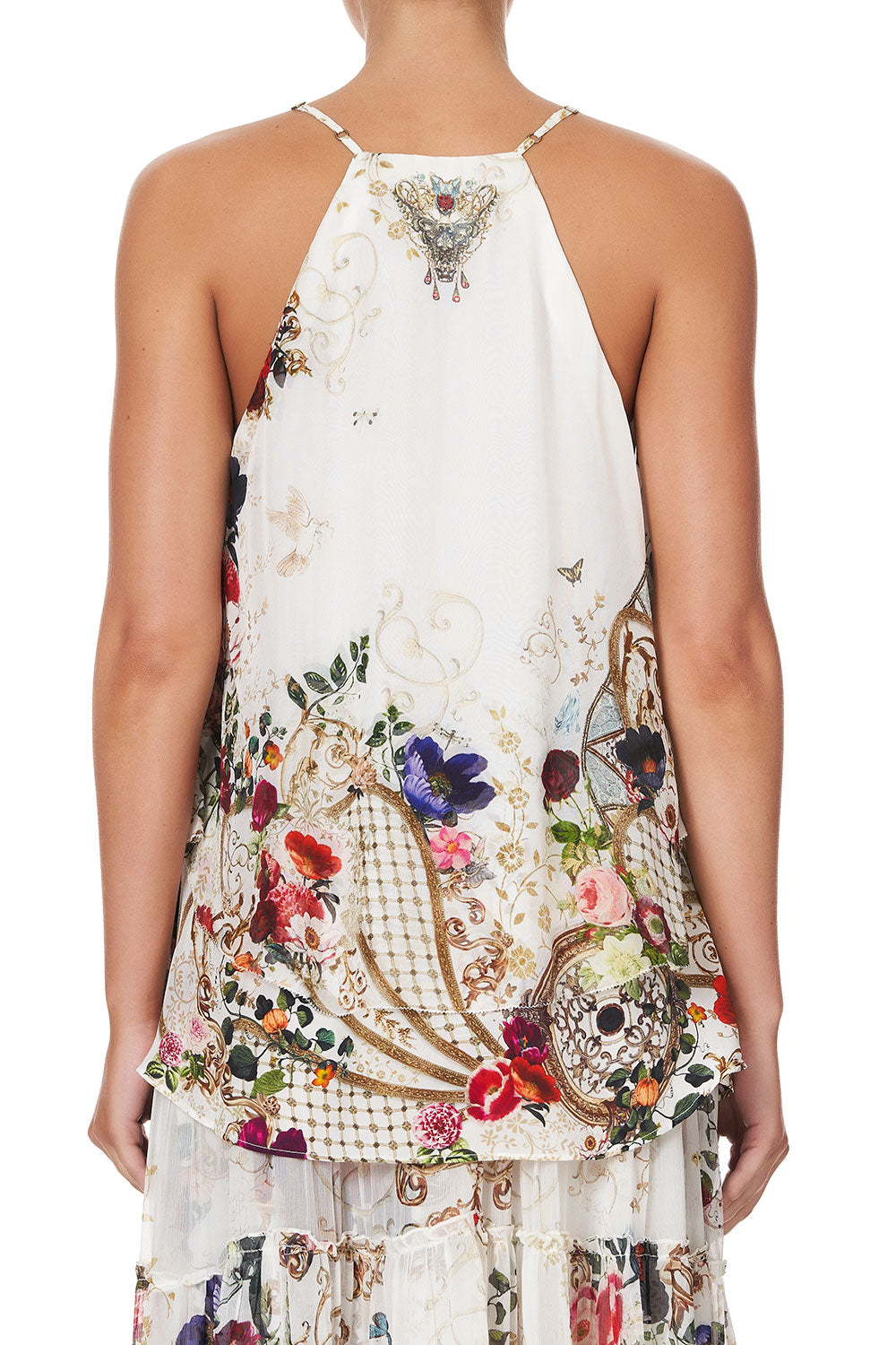 STRAP TOP WITH RUFFLE FAIRY GODMOTHER