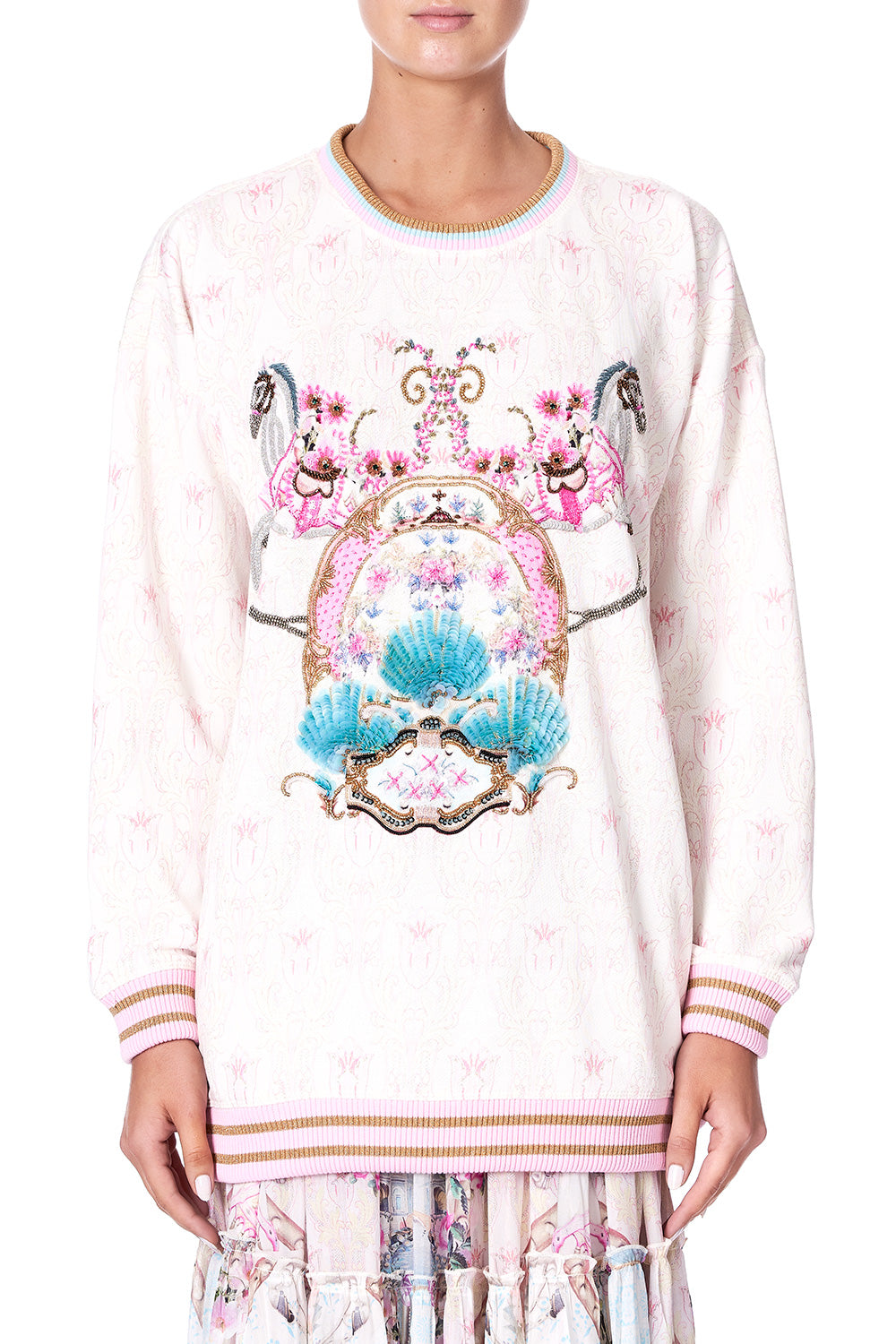 OVERSIZED SWEATER CAROUSEL MADEMOISELLE