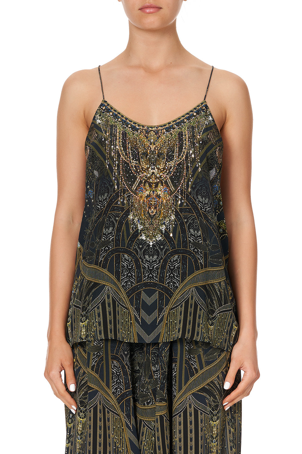 T BACK SHOESTRING TOP GREAT SCOTT