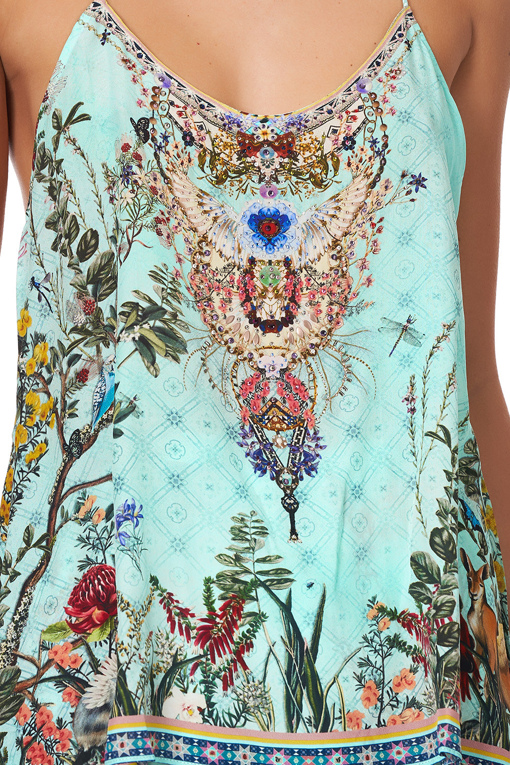 T BACK SHOESTRING TOP MILLAS BACKYARD