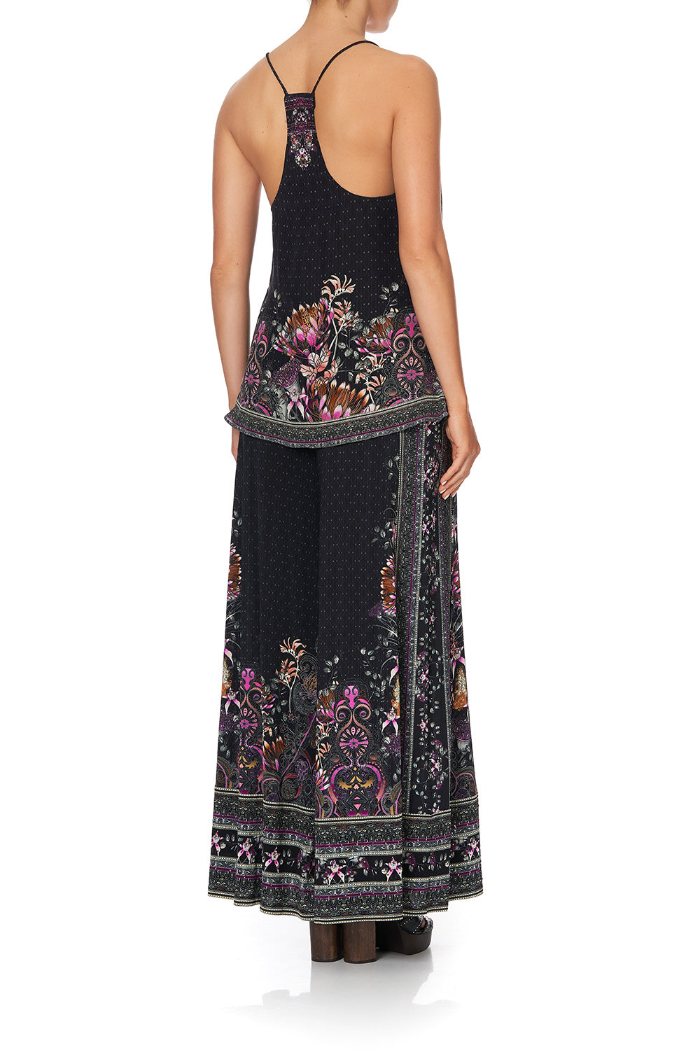 T BACK SHOESTRING TOP RESTLESS NIGHTS