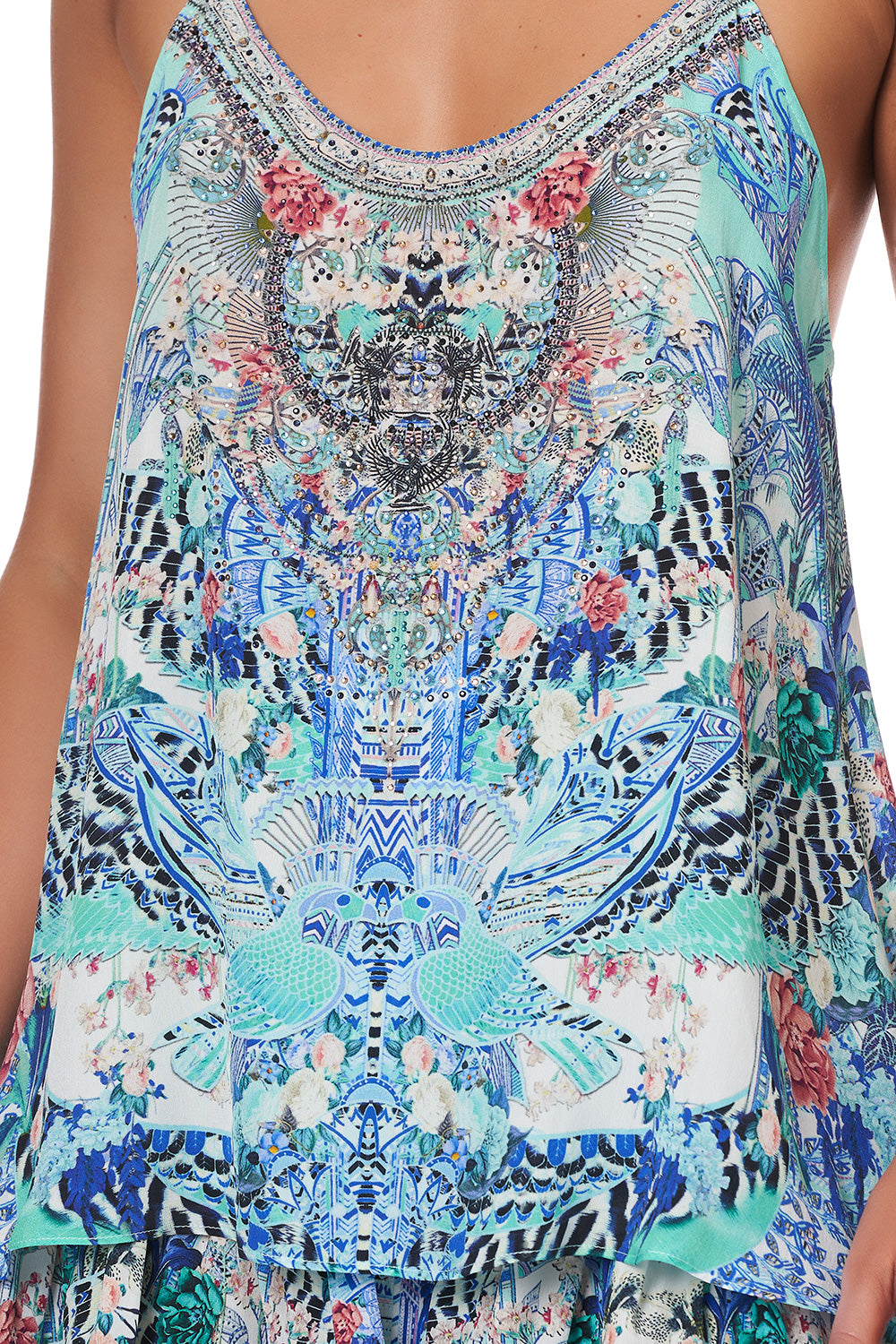 T BACK SHOESTRING TOP WINGS OF LUXOR