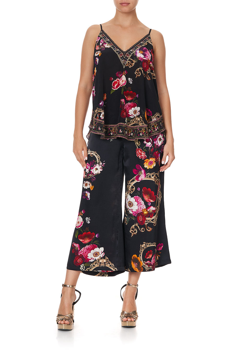 V NECK CAMI MIRROR MIRROR