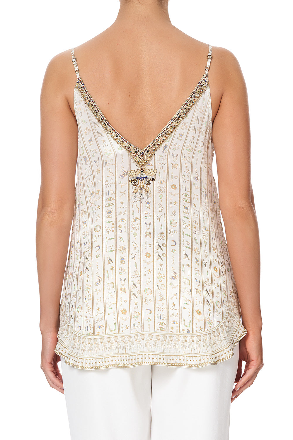 V NECK CAMI THE QUEENS CHAMBER