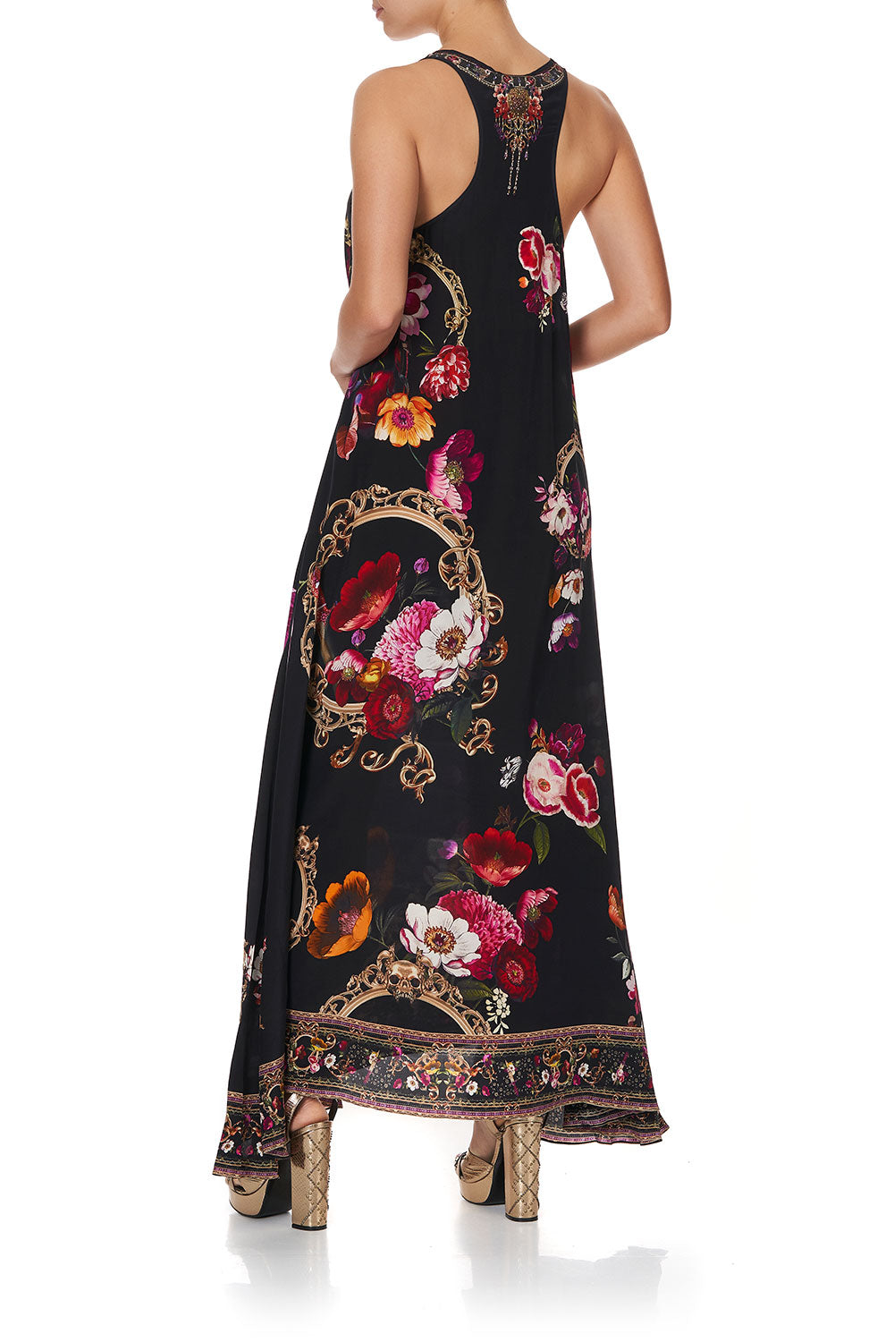 V NECK RACERBACK DRESS MIRROR MIRROR