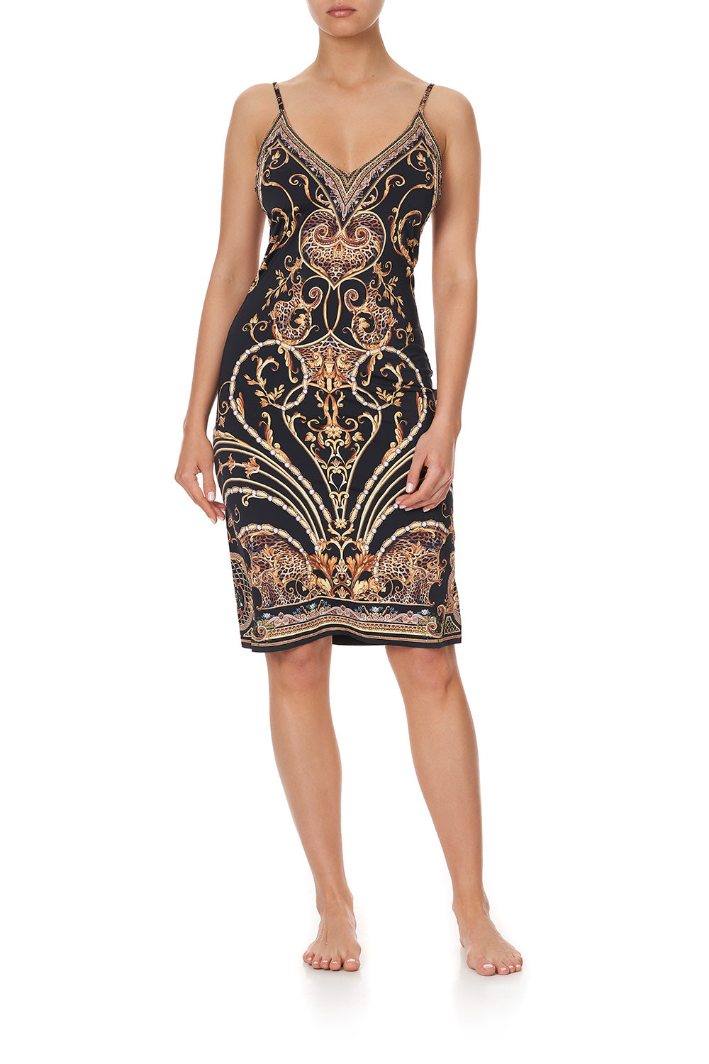 V NECK SLIP STUDIO 54