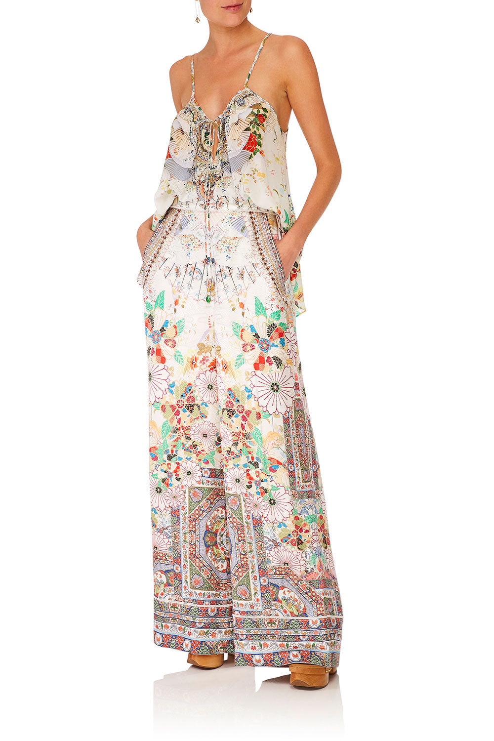 CAMILLA TIME AFTER TIME WIDE LEG PANT W CUFFS