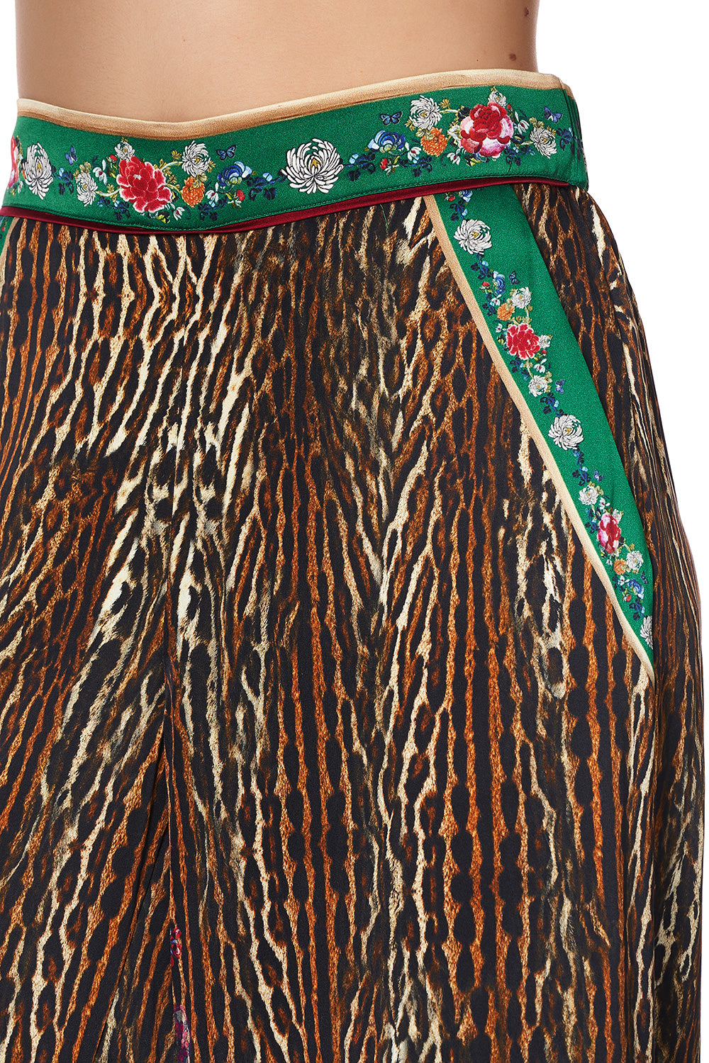 WIDE LEG PANT WITH CUFFS JEWEL OF JUPITER