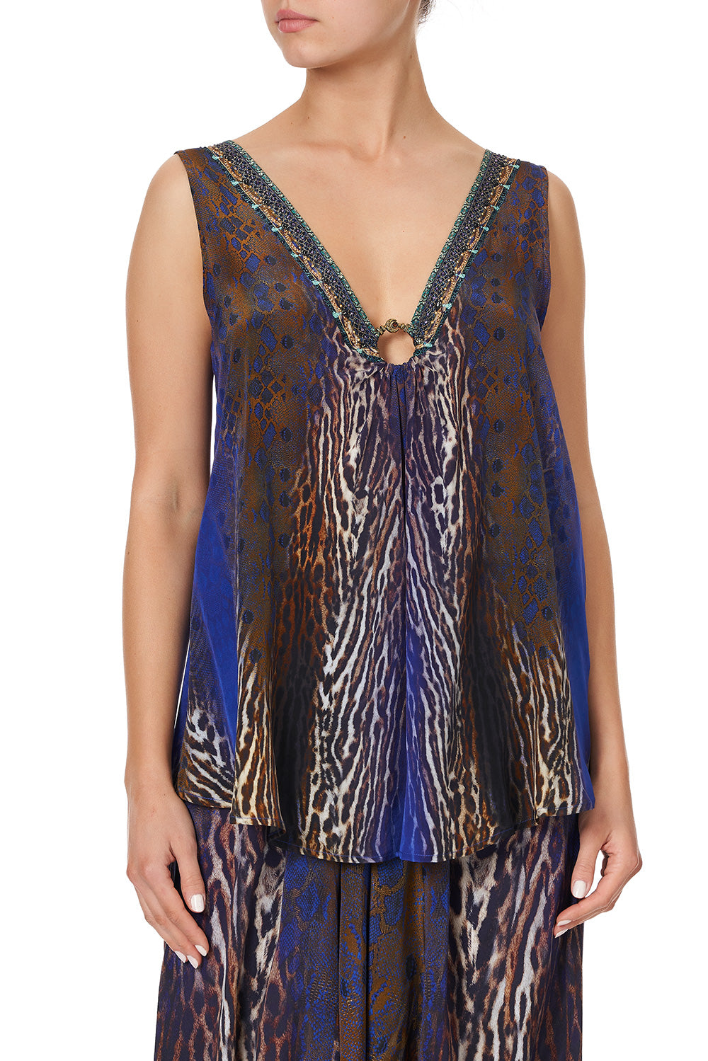 WIDE STRAP U-RING TOP KOMODO QUEEN